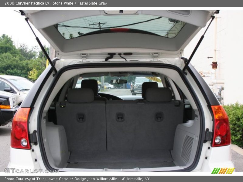 Stone White / Pastel Slate Gray 2008 Chrysler Pacifica LX