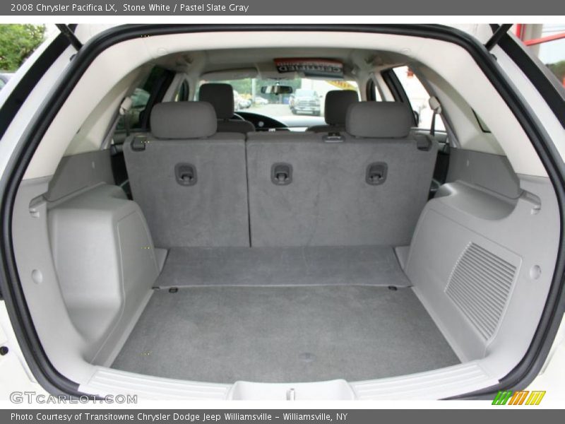 Stone White / Pastel Slate Gray 2008 Chrysler Pacifica LX