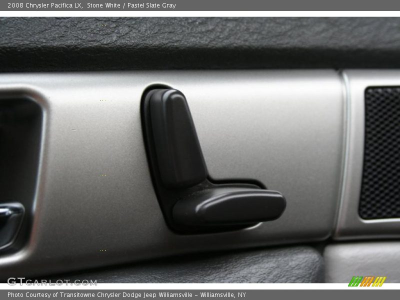 Stone White / Pastel Slate Gray 2008 Chrysler Pacifica LX