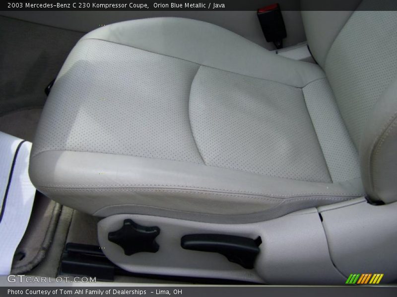Orion Blue Metallic / Java 2003 Mercedes-Benz C 230 Kompressor Coupe
