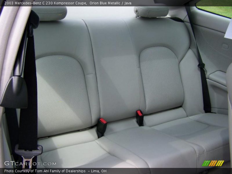 Orion Blue Metallic / Java 2003 Mercedes-Benz C 230 Kompressor Coupe
