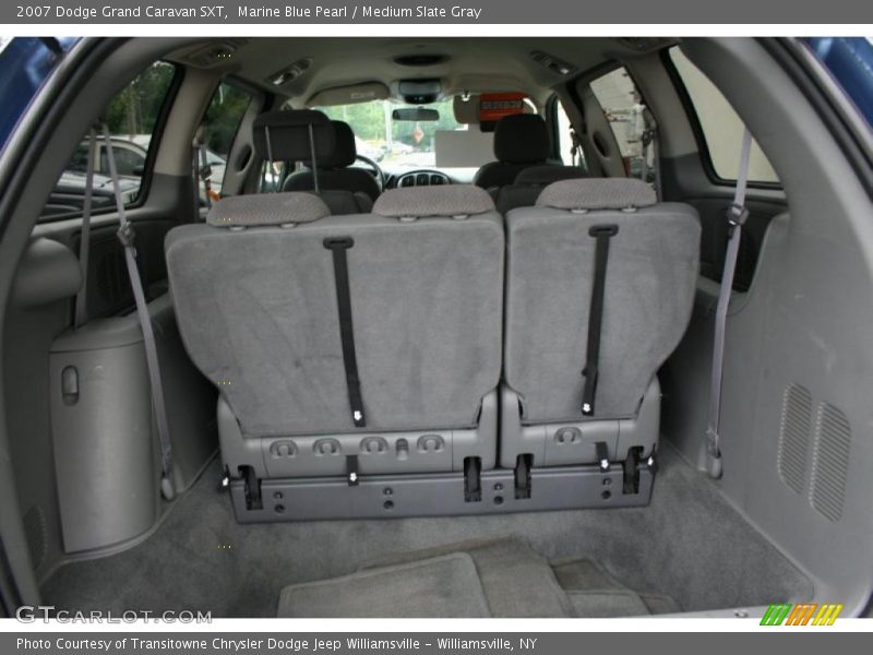 Marine Blue Pearl / Medium Slate Gray 2007 Dodge Grand Caravan SXT