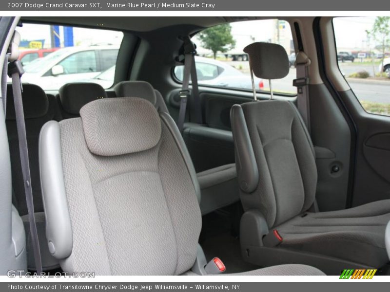 Marine Blue Pearl / Medium Slate Gray 2007 Dodge Grand Caravan SXT