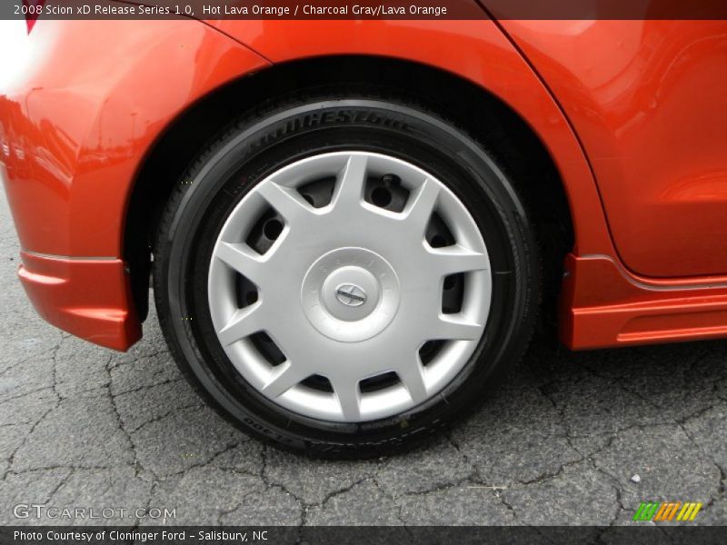 Hot Lava Orange / Charcoal Gray/Lava Orange 2008 Scion xD Release Series 1.0