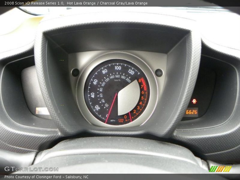 Hot Lava Orange / Charcoal Gray/Lava Orange 2008 Scion xD Release Series 1.0