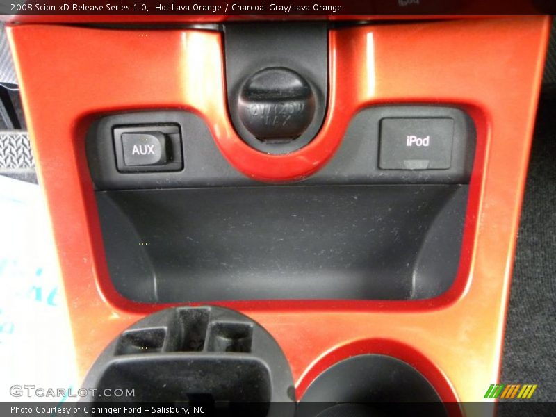 Hot Lava Orange / Charcoal Gray/Lava Orange 2008 Scion xD Release Series 1.0