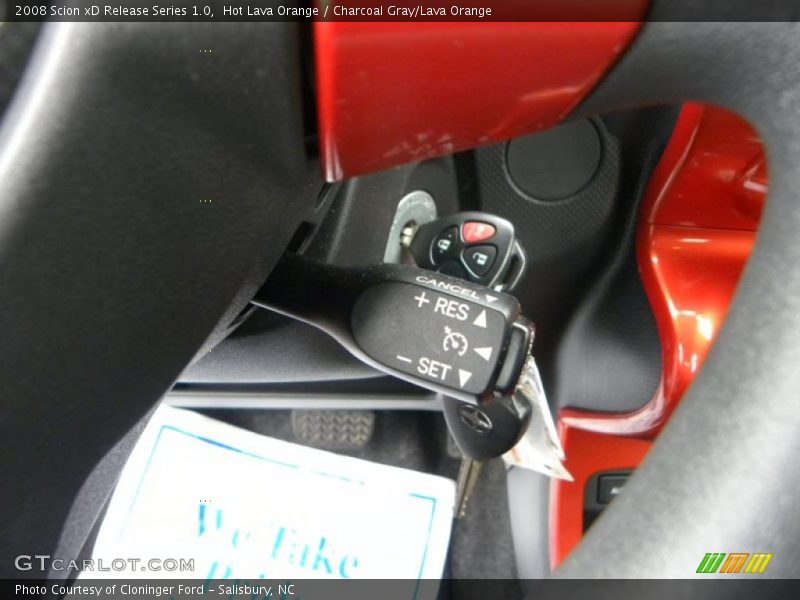 Hot Lava Orange / Charcoal Gray/Lava Orange 2008 Scion xD Release Series 1.0