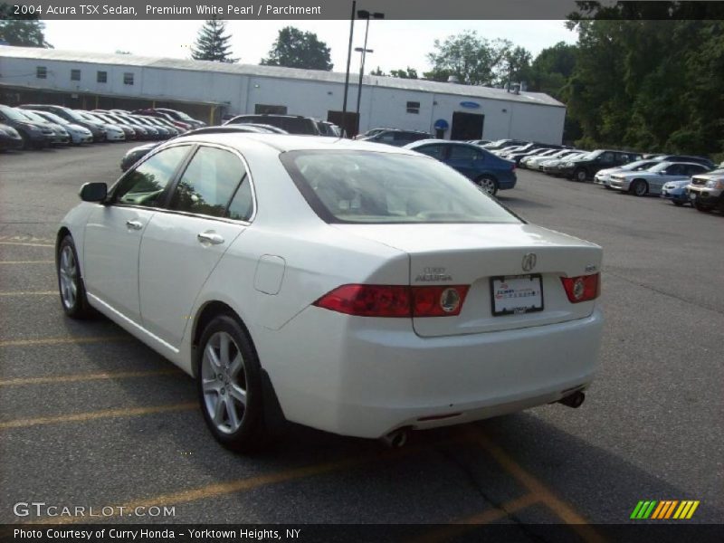 Premium White Pearl / Parchment 2004 Acura TSX Sedan