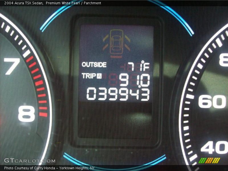 Premium White Pearl / Parchment 2004 Acura TSX Sedan