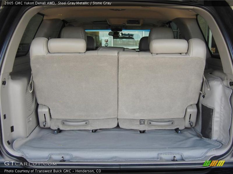 Steel Gray Metallic / Stone Gray 2005 GMC Yukon Denali AWD