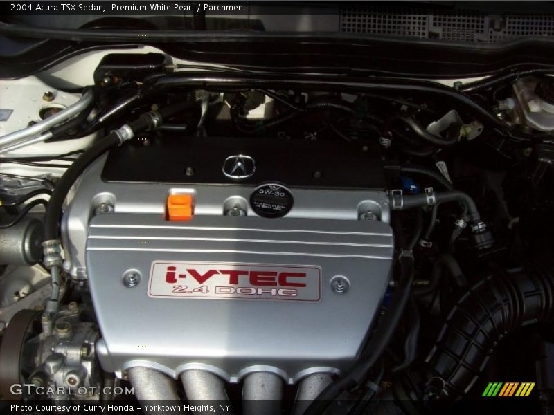 Premium White Pearl / Parchment 2004 Acura TSX Sedan