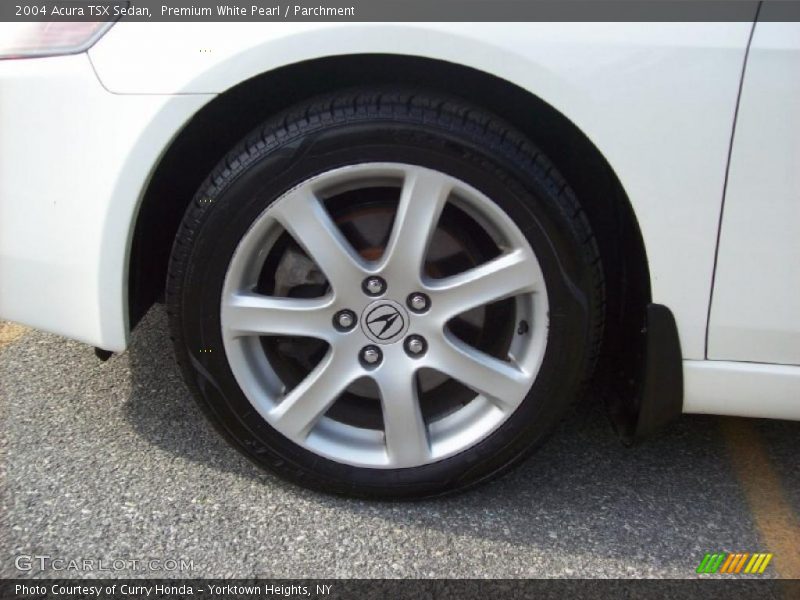 Premium White Pearl / Parchment 2004 Acura TSX Sedan