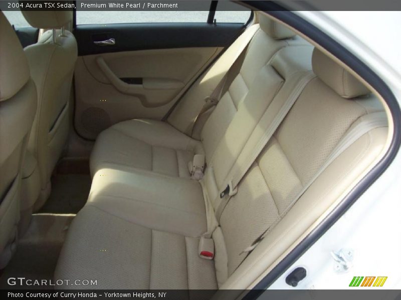 Premium White Pearl / Parchment 2004 Acura TSX Sedan