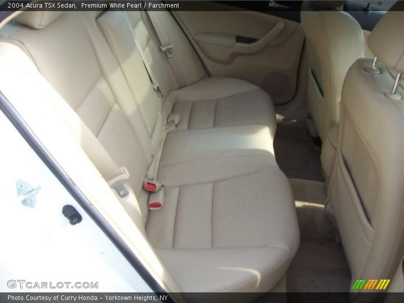 Premium White Pearl / Parchment 2004 Acura TSX Sedan