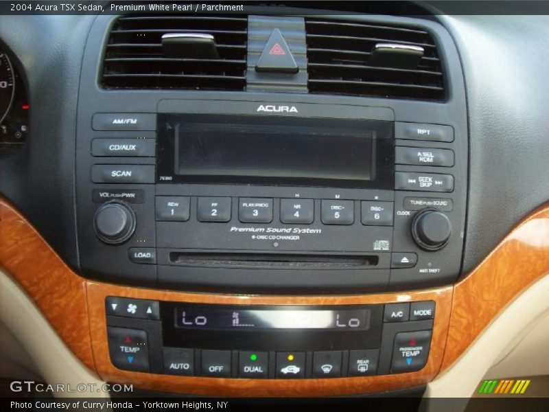 Premium White Pearl / Parchment 2004 Acura TSX Sedan