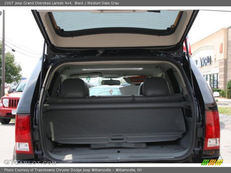 Black / Medium Slate Gray 2007 Jeep Grand Cherokee Laredo 4x4
