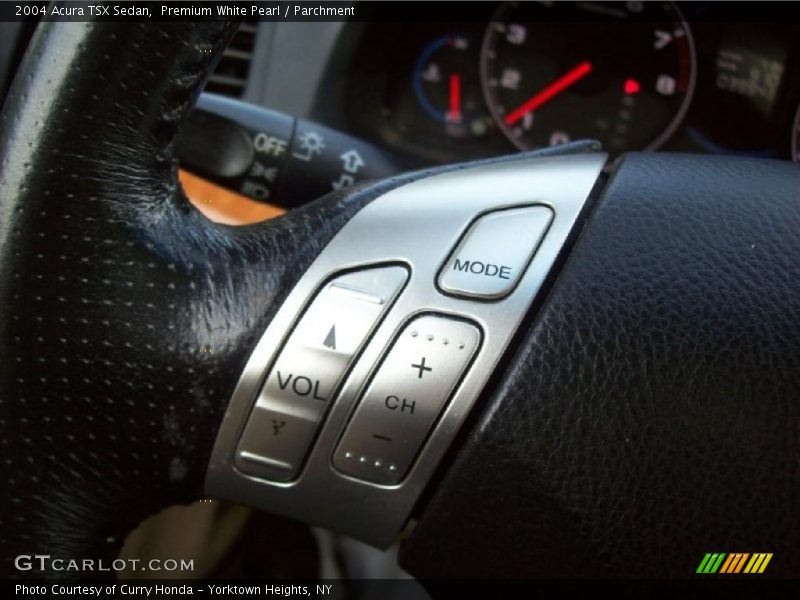Premium White Pearl / Parchment 2004 Acura TSX Sedan