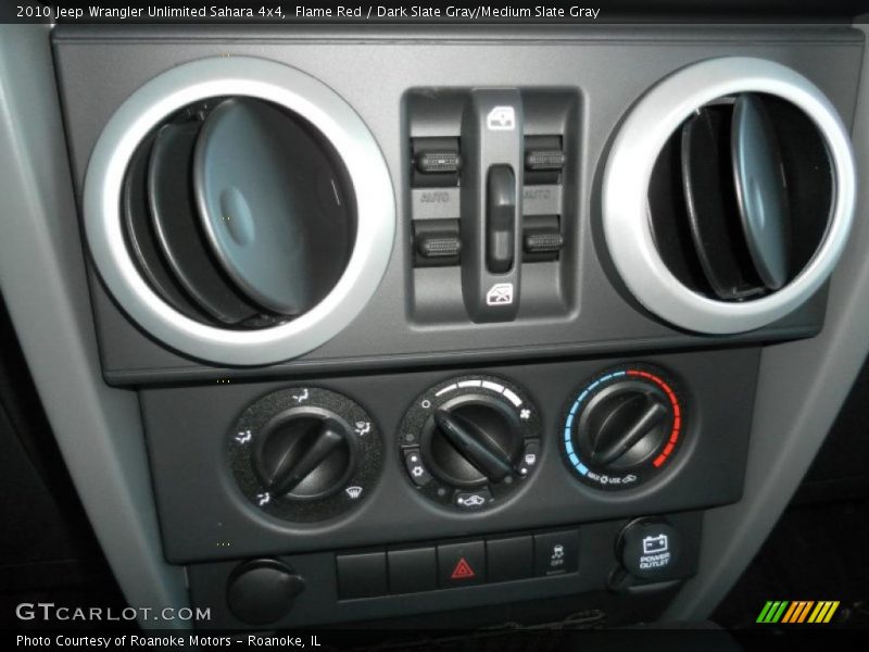 Flame Red / Dark Slate Gray/Medium Slate Gray 2010 Jeep Wrangler Unlimited Sahara 4x4