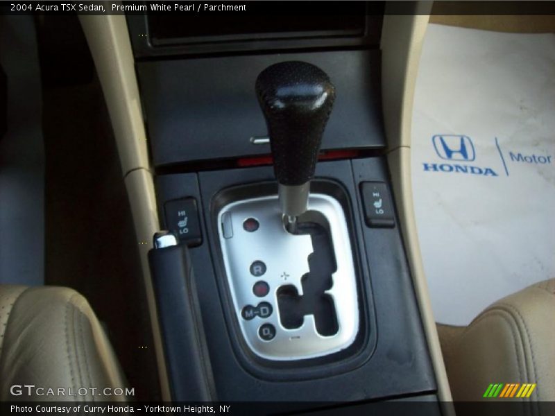 Premium White Pearl / Parchment 2004 Acura TSX Sedan