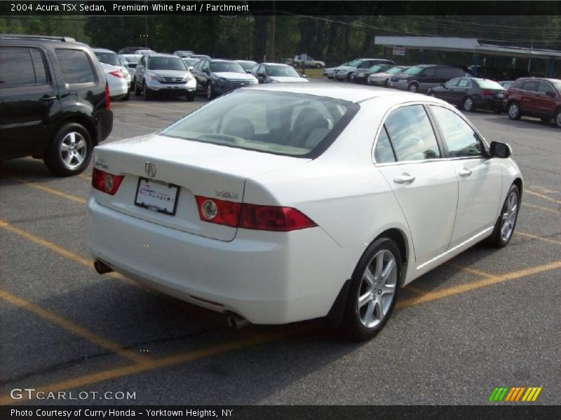 Premium White Pearl / Parchment 2004 Acura TSX Sedan