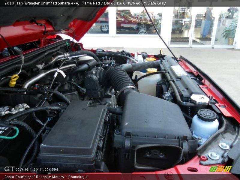 Flame Red / Dark Slate Gray/Medium Slate Gray 2010 Jeep Wrangler Unlimited Sahara 4x4