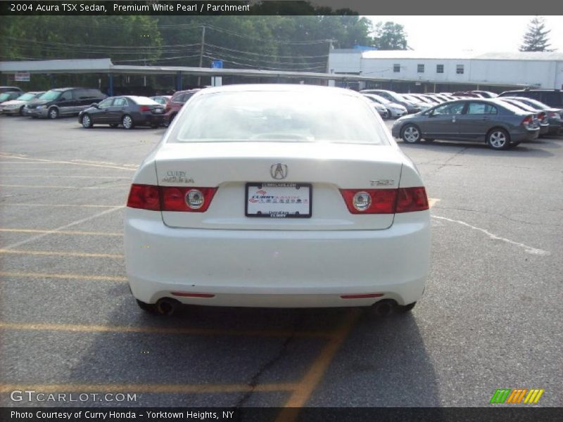 Premium White Pearl / Parchment 2004 Acura TSX Sedan