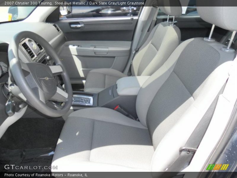 Steel Blue Metallic / Dark Slate Gray/Light Graystone 2007 Chrysler 300 Touring
