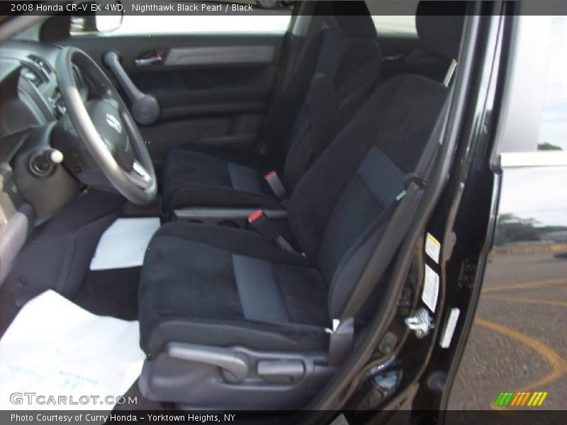Nighthawk Black Pearl / Black 2008 Honda CR-V EX 4WD