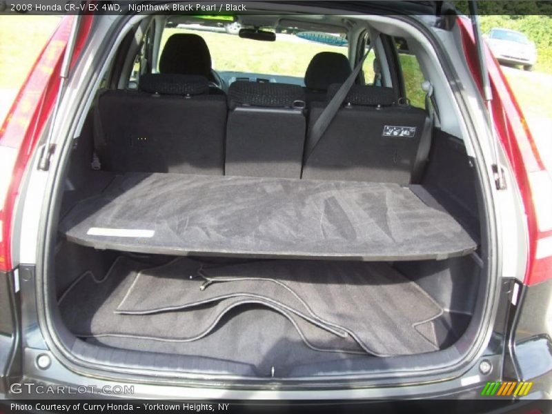 Nighthawk Black Pearl / Black 2008 Honda CR-V EX 4WD