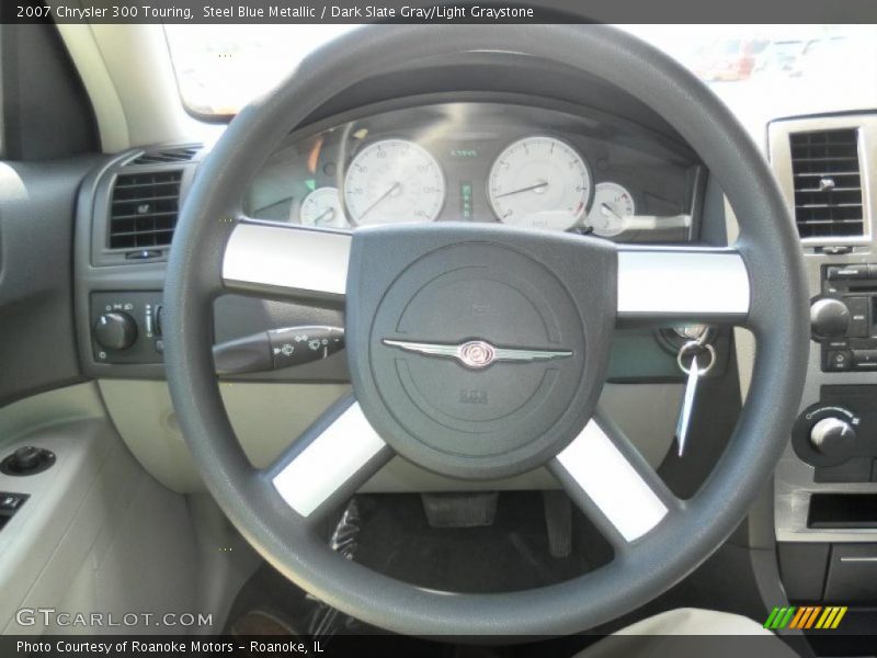 Steel Blue Metallic / Dark Slate Gray/Light Graystone 2007 Chrysler 300 Touring