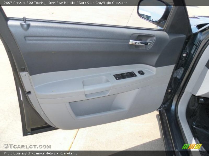 Steel Blue Metallic / Dark Slate Gray/Light Graystone 2007 Chrysler 300 Touring