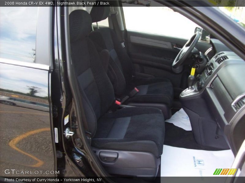 Nighthawk Black Pearl / Black 2008 Honda CR-V EX 4WD