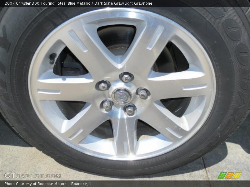 Steel Blue Metallic / Dark Slate Gray/Light Graystone 2007 Chrysler 300 Touring