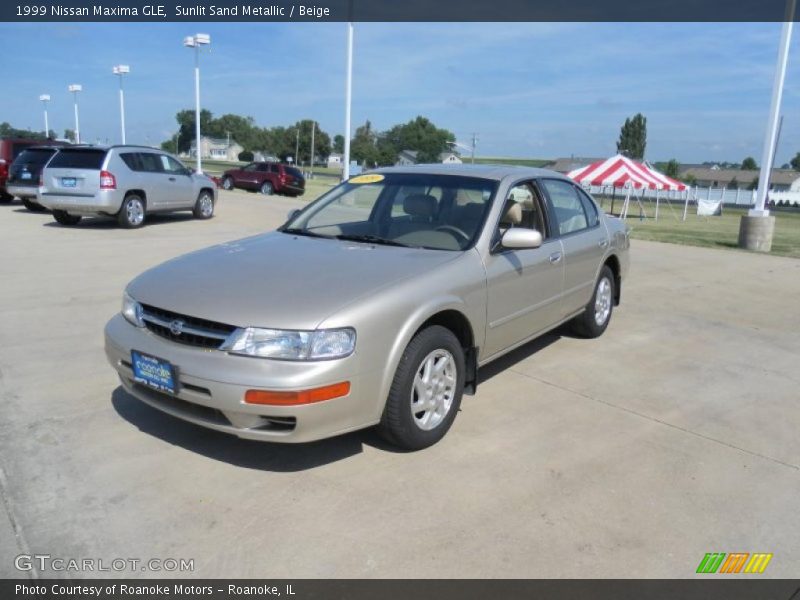 Sunlit Sand Metallic / Beige 1999 Nissan Maxima GLE