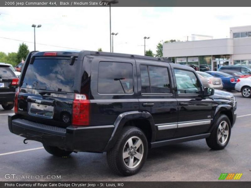 Black / Medium Slate Gray 2006 Jeep Commander 4x4