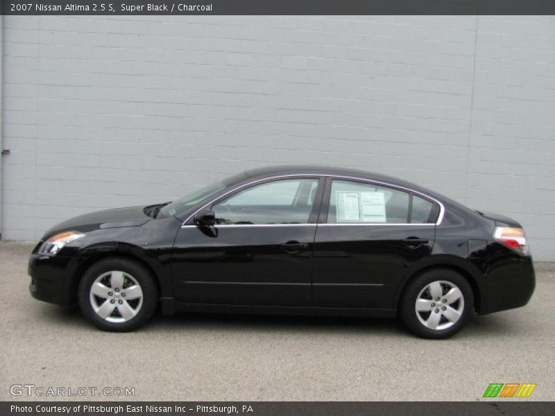 Super Black / Charcoal 2007 Nissan Altima 2.5 S