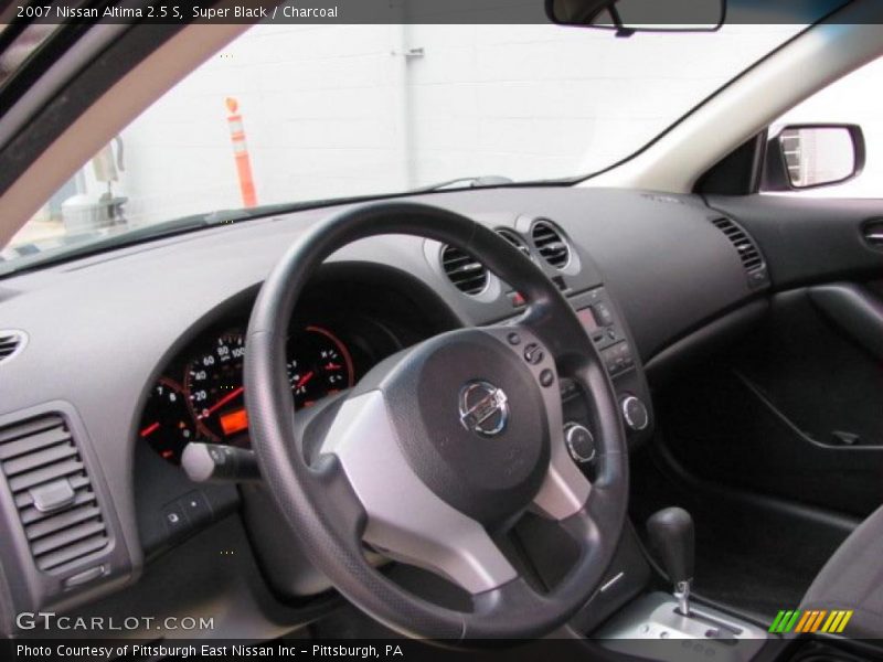 Super Black / Charcoal 2007 Nissan Altima 2.5 S