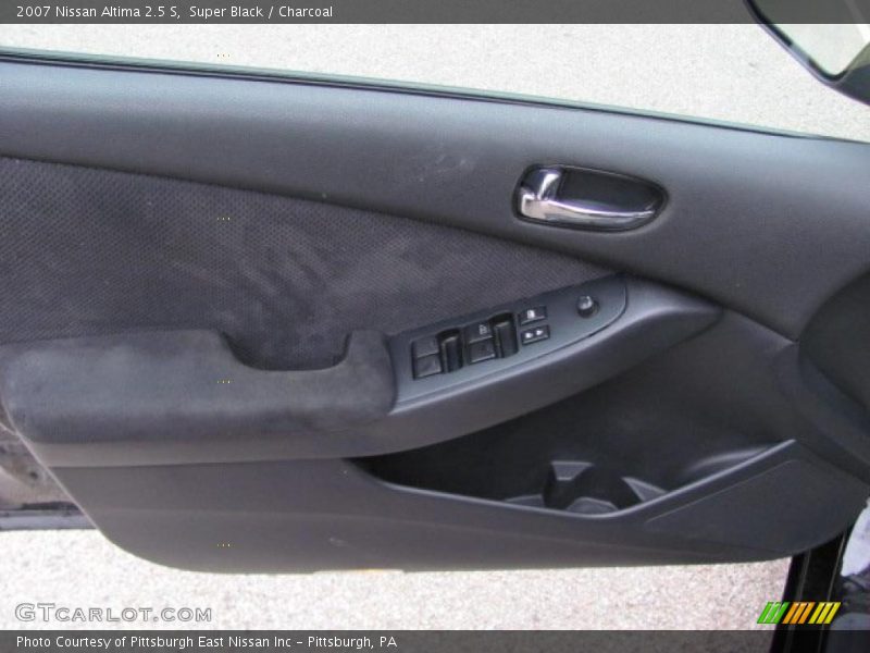 Super Black / Charcoal 2007 Nissan Altima 2.5 S