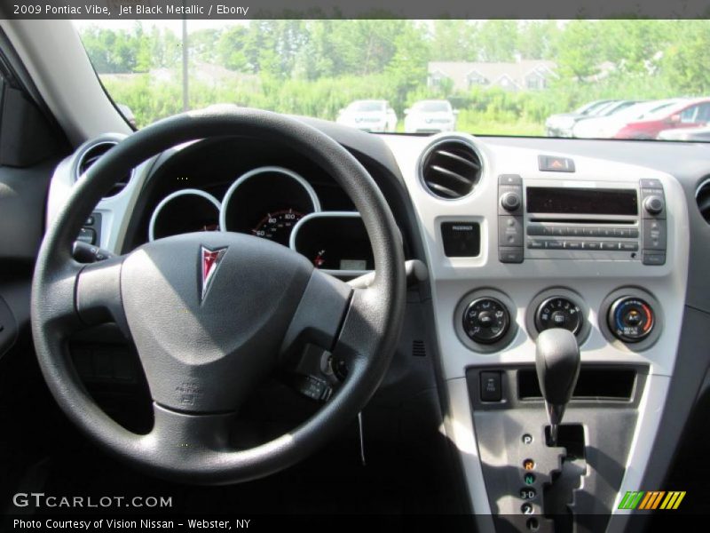 Jet Black Metallic / Ebony 2009 Pontiac Vibe