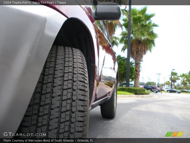 Salsa Red Pearl / Taupe 2004 Toyota RAV4