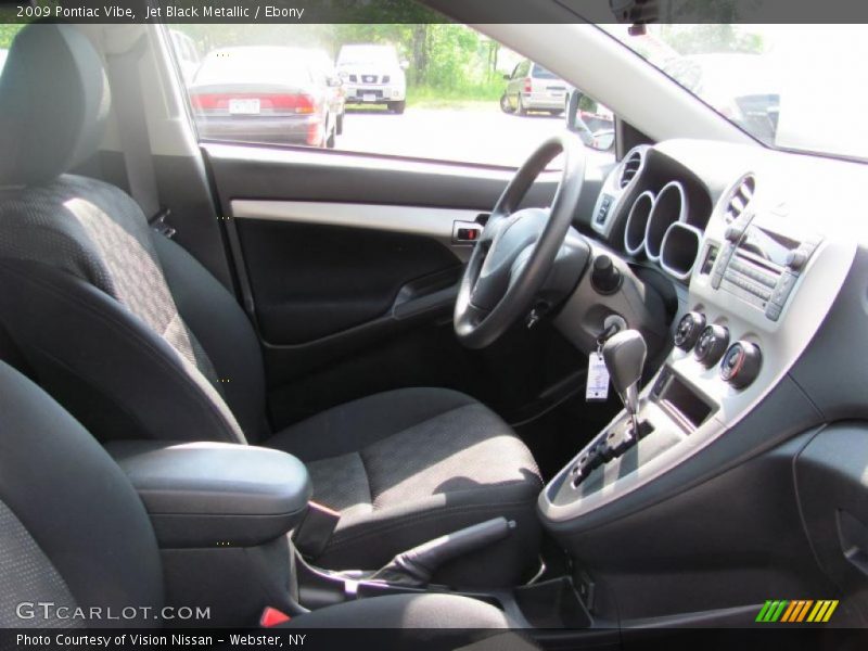 Jet Black Metallic / Ebony 2009 Pontiac Vibe