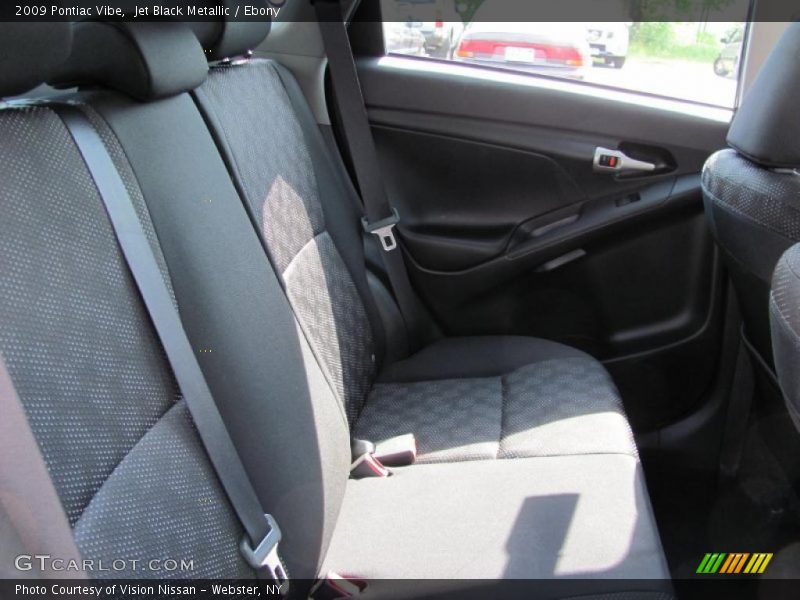 Jet Black Metallic / Ebony 2009 Pontiac Vibe