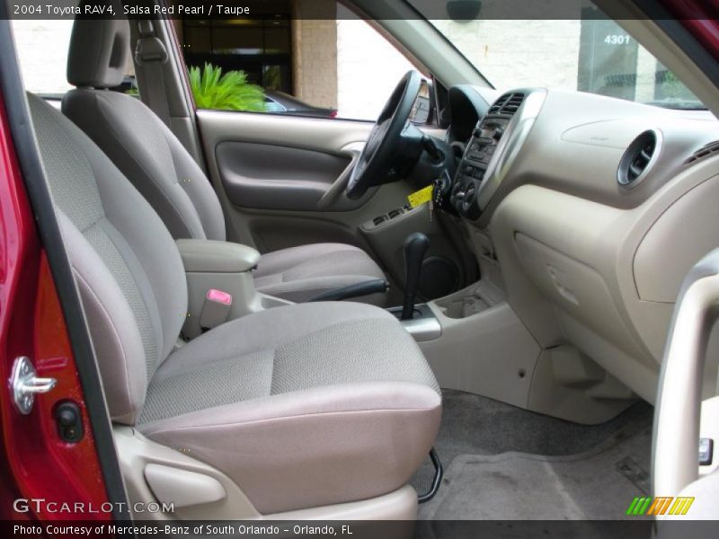 Salsa Red Pearl / Taupe 2004 Toyota RAV4