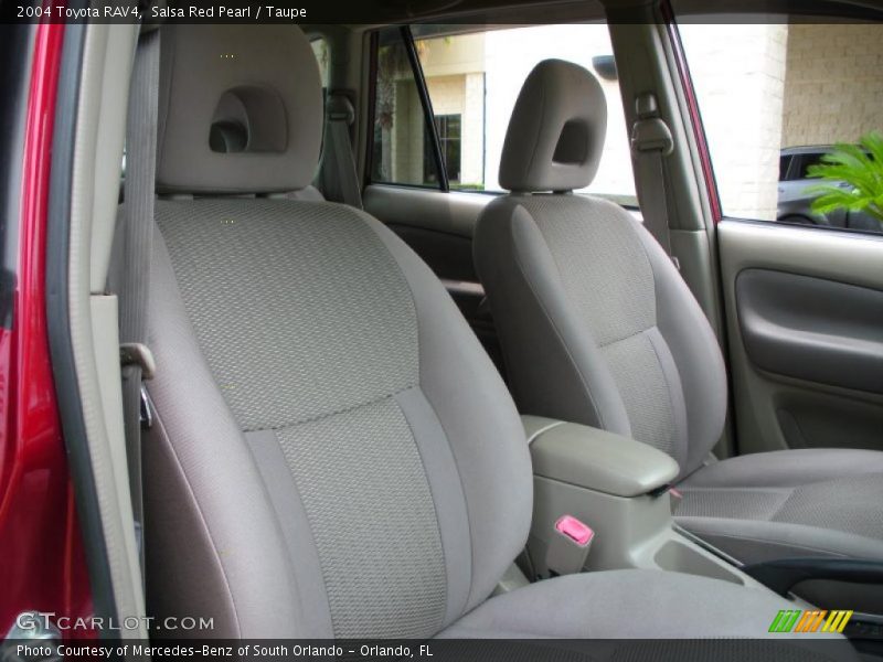 Salsa Red Pearl / Taupe 2004 Toyota RAV4