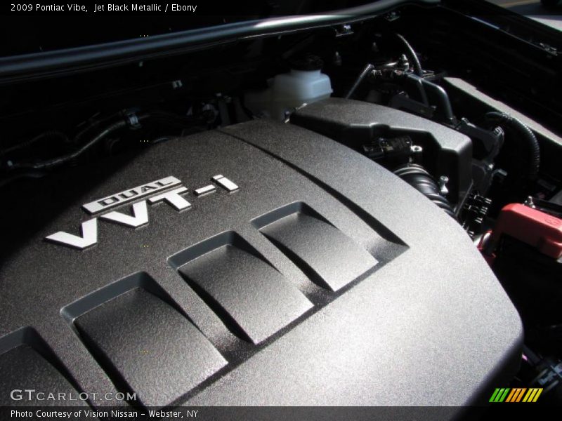 Jet Black Metallic / Ebony 2009 Pontiac Vibe