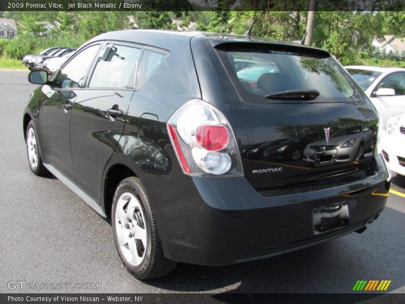 Jet Black Metallic / Ebony 2009 Pontiac Vibe