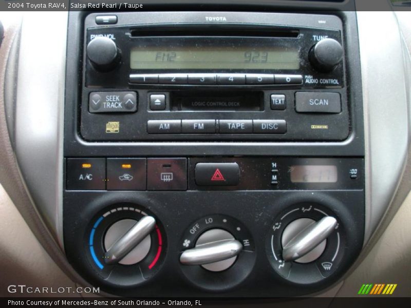 Salsa Red Pearl / Taupe 2004 Toyota RAV4