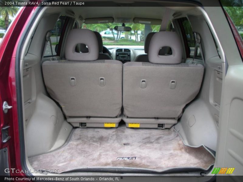 Salsa Red Pearl / Taupe 2004 Toyota RAV4