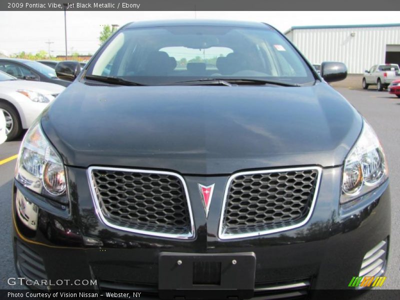 Jet Black Metallic / Ebony 2009 Pontiac Vibe