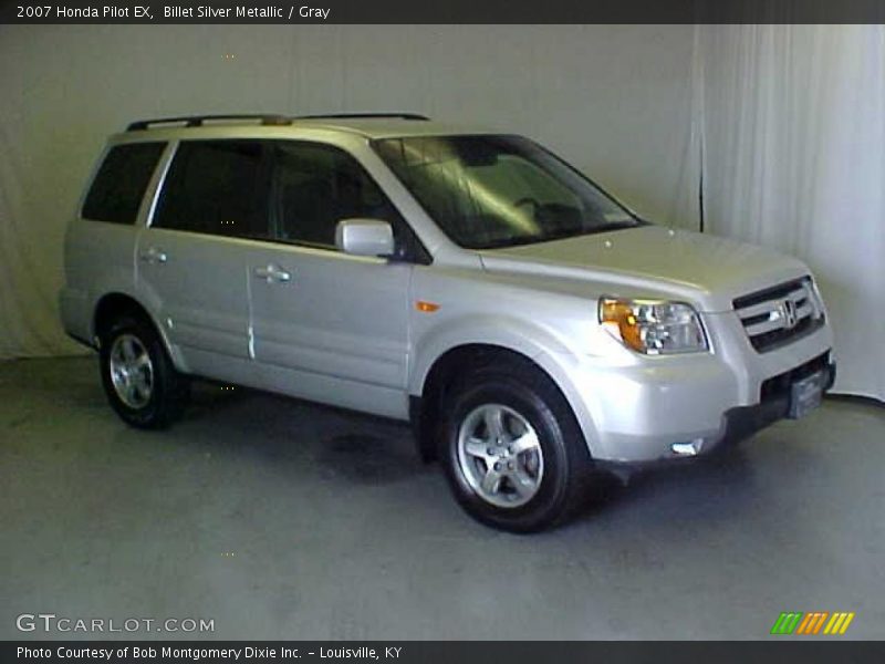 Billet Silver Metallic / Gray 2007 Honda Pilot EX